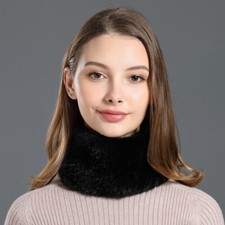 Sciarpa donna vera pelliccia