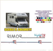Adesivi camper rimor brig - camper,