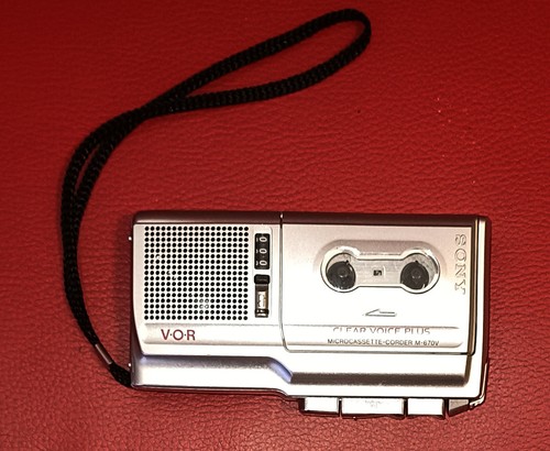 Sony microcassette - sony,