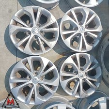 SET 4 CERCHI IN LEGA 6Jx15 5x108 ET44 RENAULT KANGOO MK2 2008-2013 usati 108781