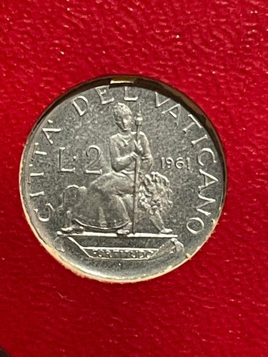 Moneta vaticano lire 1961 - moneta,