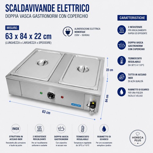 Scaldavivande elettrico - scaldavivande,