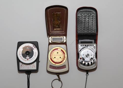 Esposimetri vintage da - 3,