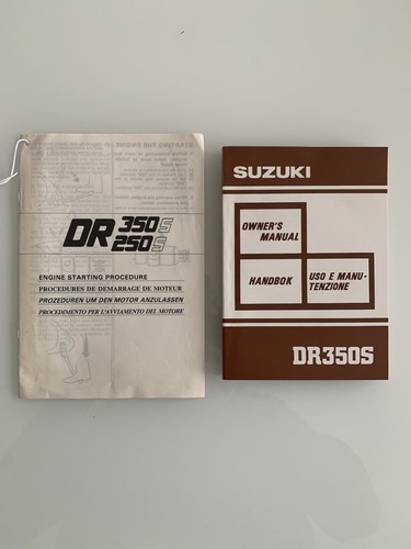 Suzuki 350 libretto uso - 350, s