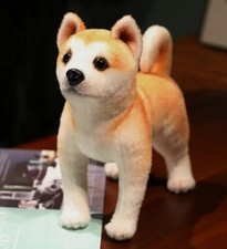 NUOVO Standing Akita Cane 10 Pollici Peluche Giocattolo Bambola Bambini Regali
