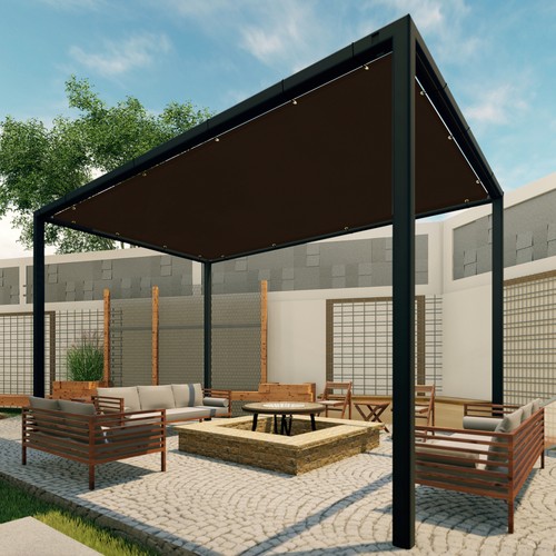 Vela copertura pergola bordo