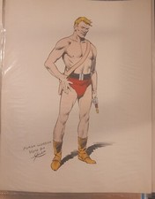 4 poster Galep anni '70 Gordon mandrake P.valentino U. mascherato