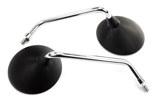 Coppia specchietti neri per