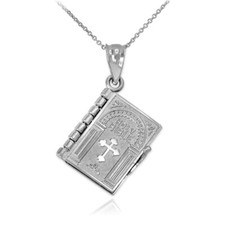 Collana con ciondolo Bibbia