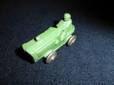 Giocattolo in latta - trattore green - ghisa - cm. 7