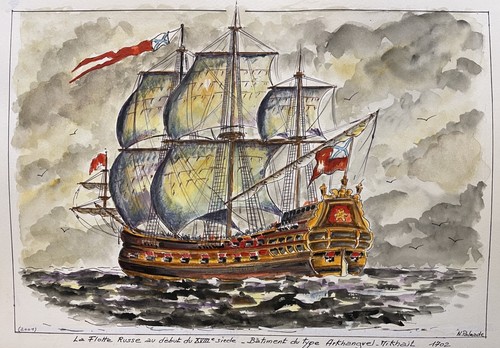 Nave linea russa - di,