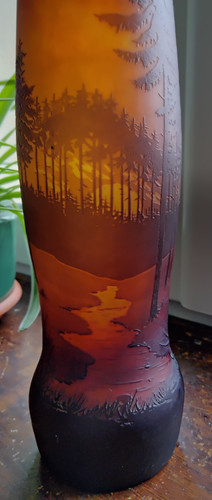 Vase art nouveau école - vase,