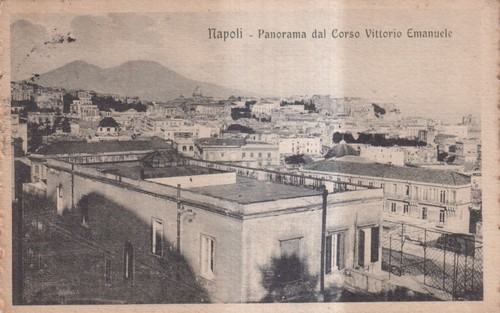 Napoli panorama dal corso - napoli,
