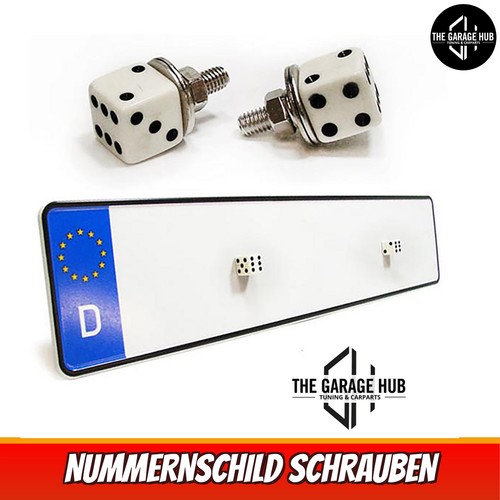 Nummernschild schrauben cubi - nummernschild, schrauben,