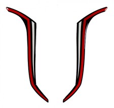 Kit Grafica Adesivi Parafango Anteriore Compatibile per Kawasaki Ninja 125