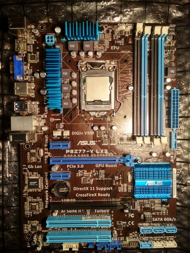 Asus p8z77 lx2 - socket, scheda
