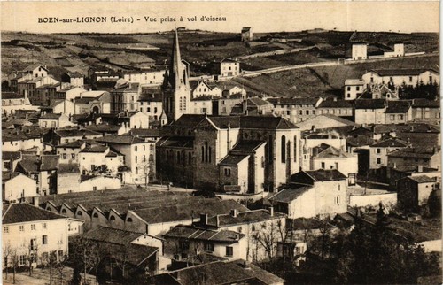 Cpa boen sur - cpa,