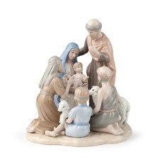 ROYAL CLASS/HERVIT ART. 27725  NATIVITA' PORCELLANA 18,5X16X19CM(H) 