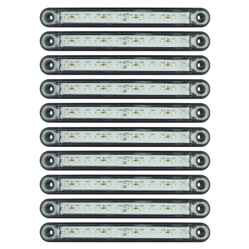 10x luci posizione bianche - luci,