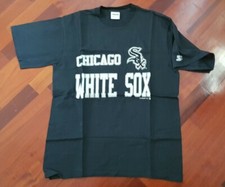 Mlb white sox starter vintage t-shirt loonie 1980s jordan baseball taz space nba