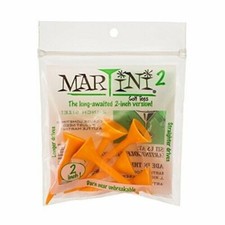 MARTINI 2" ORANGE GOLF TEES- 1