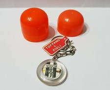 Kinder egg metallfiguren Keyring Spielezeuge anni80 portachiavi calcio juventus