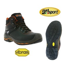 SCARPE ANTINFORTUNISTICA N45 GRISPORT IN VIBRAM S3 HRO DA LAVORO TREKKING CACCIA