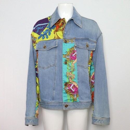 Versace veste denim pour - en,