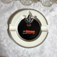Habanos Posacenere per Sigari in Ceramica 19 cm Libera Installazione Striscia Bianca Nera