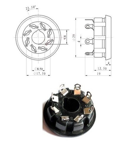 S8wpi zoccolo octal in - octal,