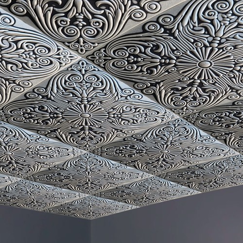 Piastrelle per soffitto colla - per, soffitto,