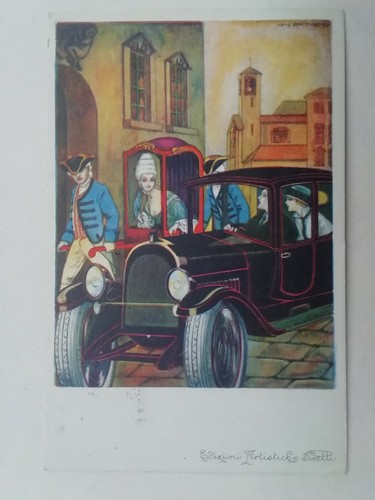 Cartolina pubblicitaria - cartolina,