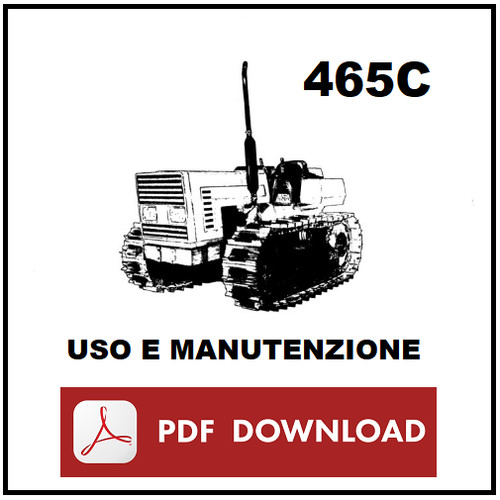 Trattore cingolato fiat 465c - cingolato,