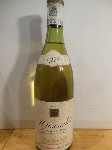 Muscadet 1971 domaine beau - 1971,