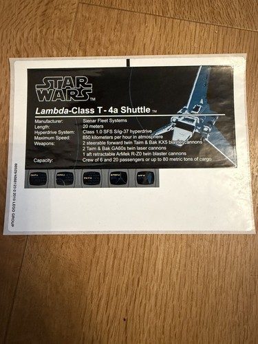 Lego star wars 10212 navetta - star,