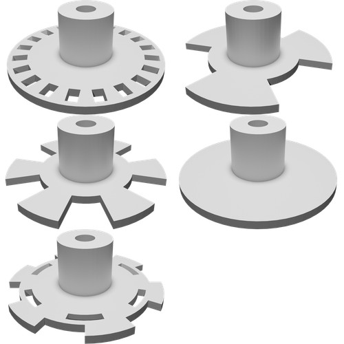 Dischi encoder per motore - per,