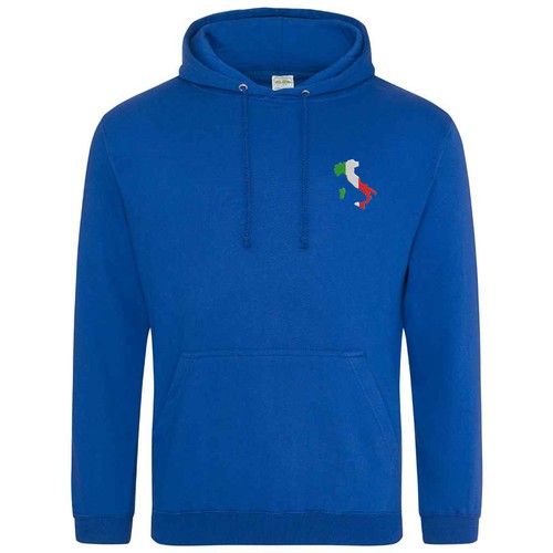Felpa con cappuccio - , ricamata