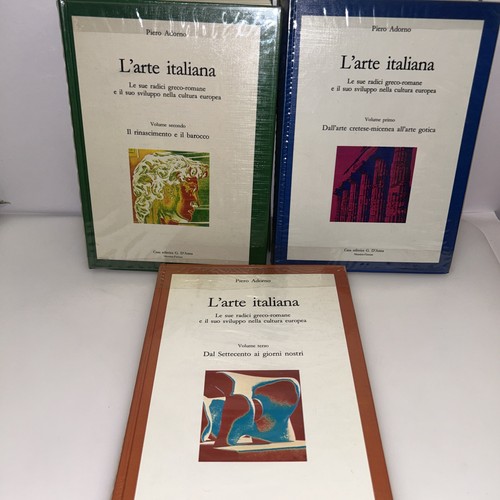 Arte italiana piero adorno - l,