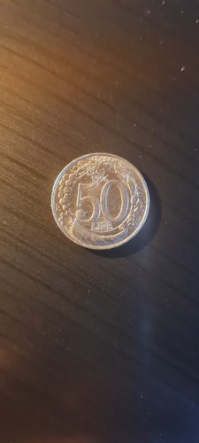 Moneta lire testa turrita - 50,