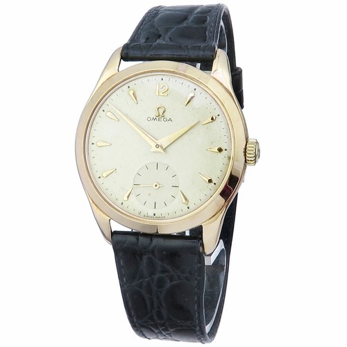Omega carica manuale oro rosa