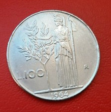 Rara moneta 100 lire minerva