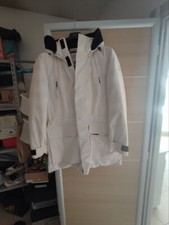 Parka Lungo in Pertex Woolrich taglia L colore Bianco, come nuovo, usato 1 volta