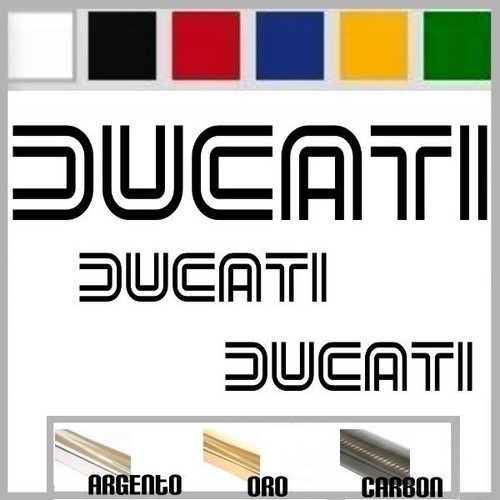 Set adesivi sticker ducati - set,
