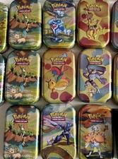 Lotto Carte Pokemon Con Tin miste tutte diverse