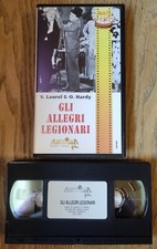 Vhs LAUREL & HARDY GLI ALLEGRI
