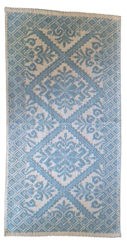 Tappeto sardo 55x110cm - tappeto, giglio