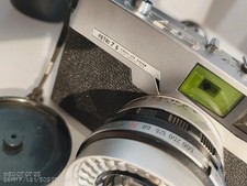 Fotocamera analogica Petri 7s, 1962, 35mm telemetro, modello  Circle Eye System