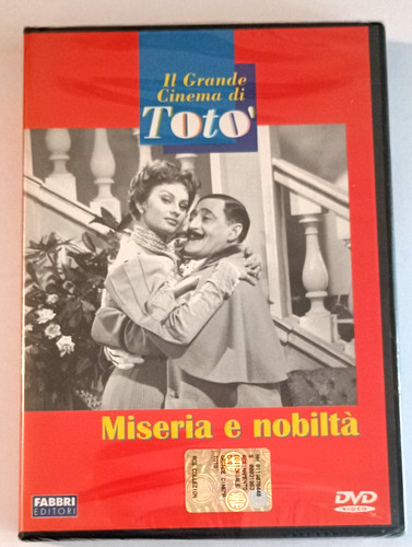 Miseria nobilta toto dvd - e, nobilta'