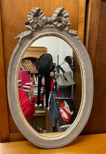 SPECCHIO OVALE STILE ANTICO