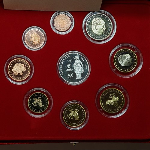 Set 2004 principato monaco fdc - set,